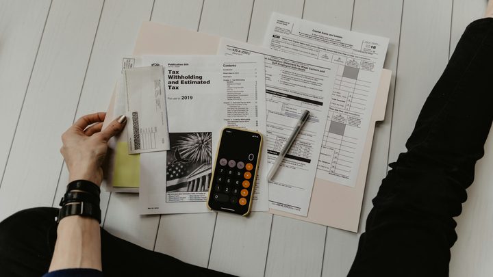 Accounting desk